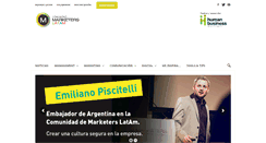 Desktop Screenshot of marketerslatam.com